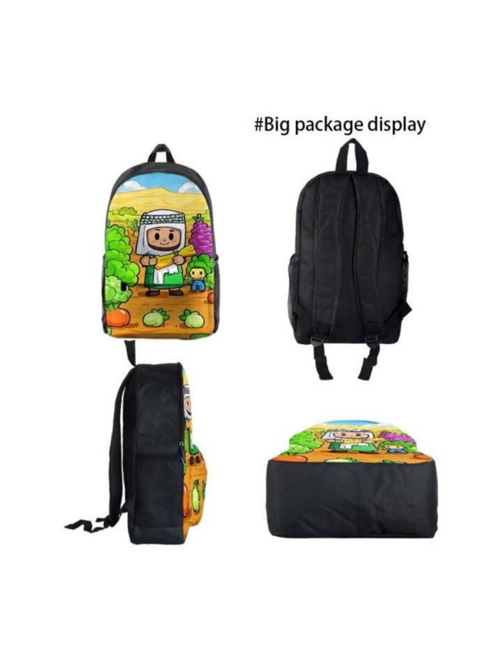 Universal cartoon new three-piece schoolbag - 879 - Image 4
