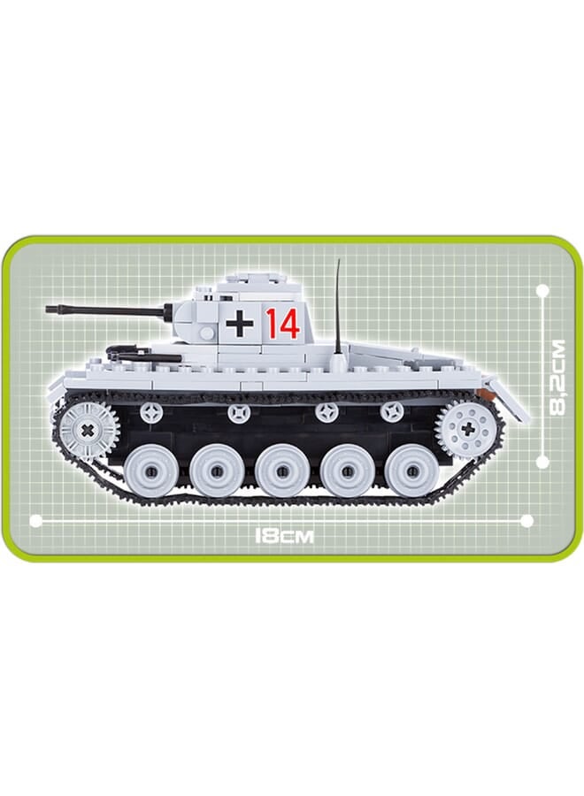 COBI 350 Pcs Small Army Panzer Ii Ausf. C - Image 2