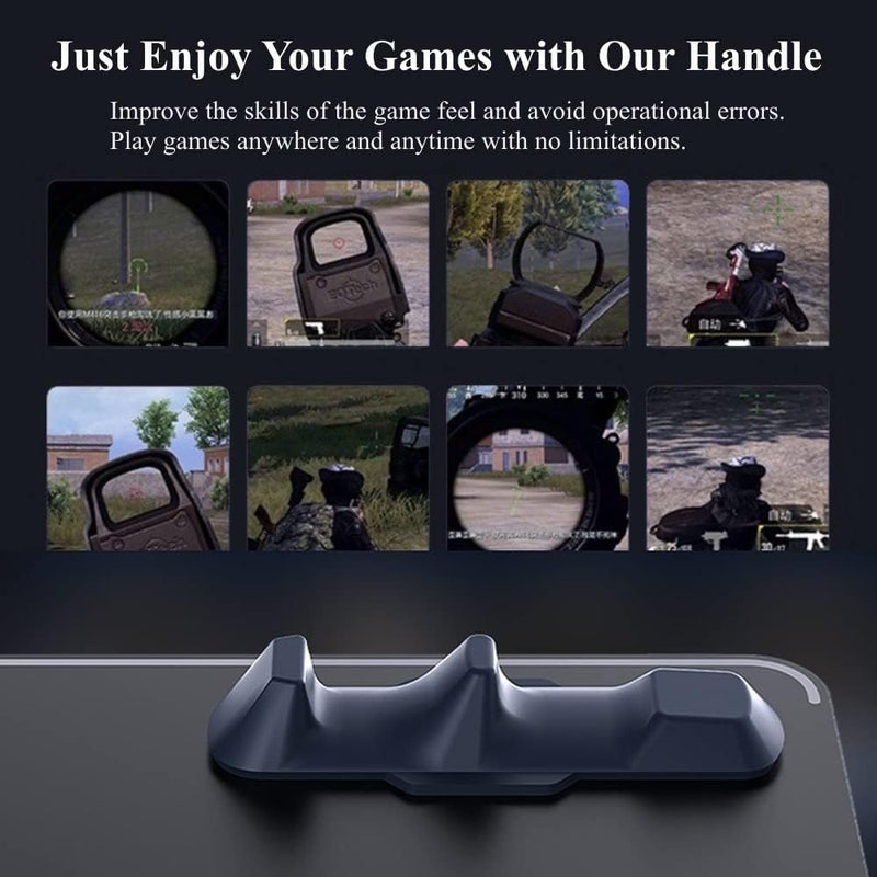 Cubonic PB01 Gaming Handle for Pad, Multi-Finger Operation Silicone Gamepad Grip, Tablet Game Controller for PUBG. - Image 5