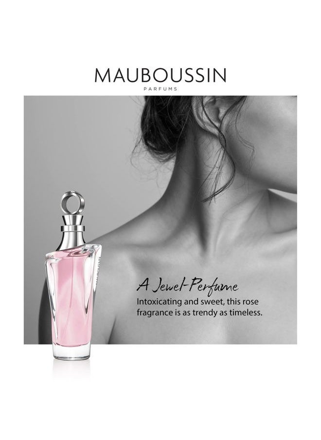 MAUBOUSSIN Rose Pour Elle 100ml (3.3 Fl Oz) - Eau de Parfum for Women - Floral, Fruity & Fresh Scents  - Image 5