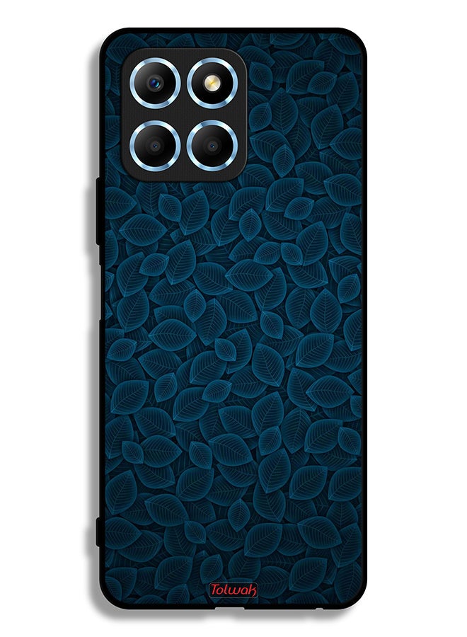 Tolwak Honor X6 Protective Case Cover Digital Art Leaves Pattern - Image 2