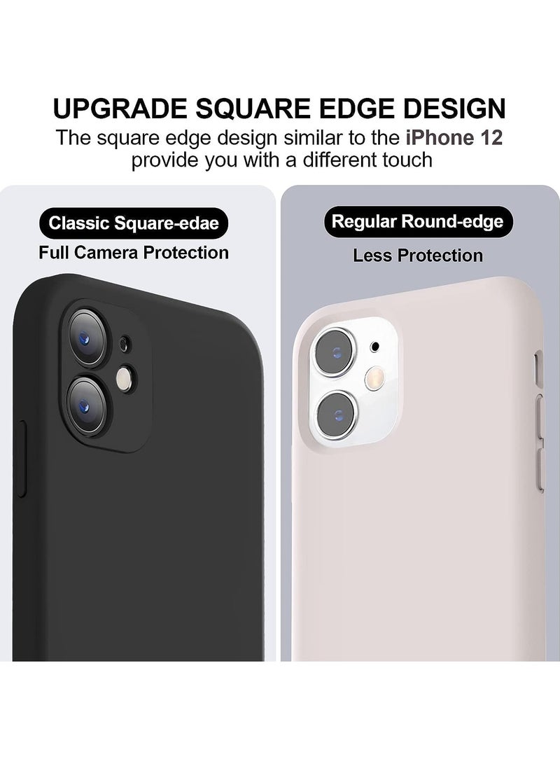 كولور فانس حافظة لجهاز ابل 12 6.1 انش من السيليكون الناعم باللون الاسود - Image 3