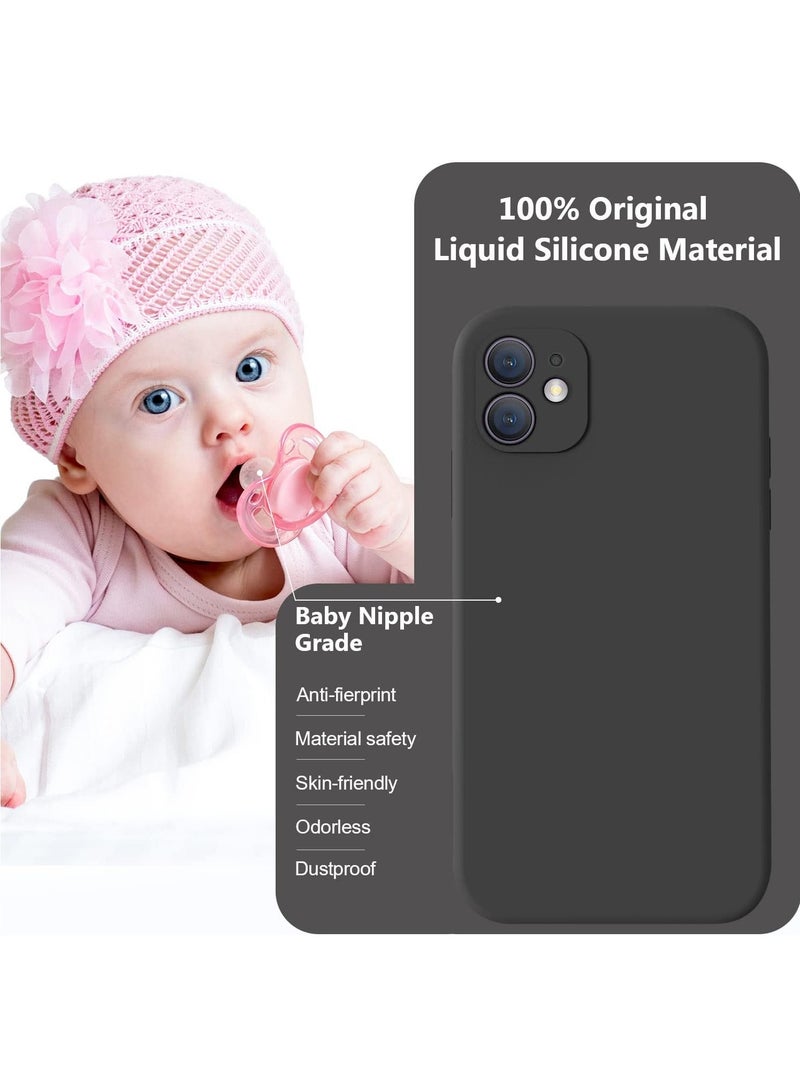 كولور فانس حافظة لجهاز ابل 12 6.1 انش من السيليكون الناعم باللون الاسود - Image 5