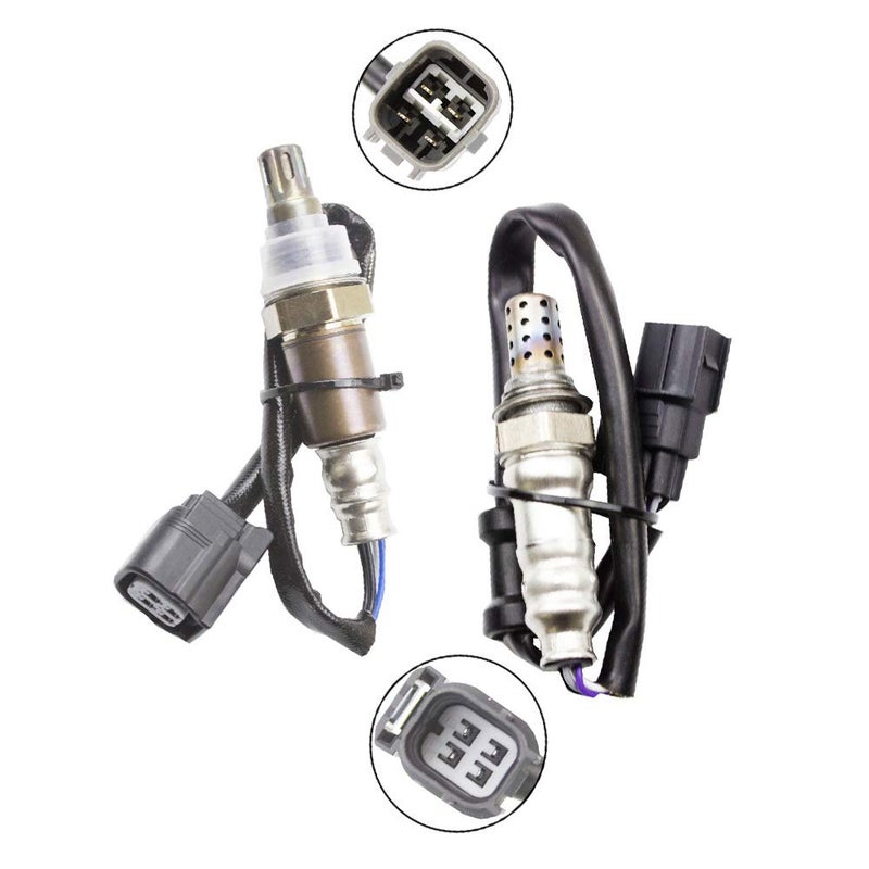 حساس أكسجين higherbro 2x نسبة الهواء إلى الوقود O2 02 لسيارة هوندا سيفيك 2006 2007 2008 2009 2010 2011 2012 2013 18L حساس 1 حساس 2 أعلى وأسفل