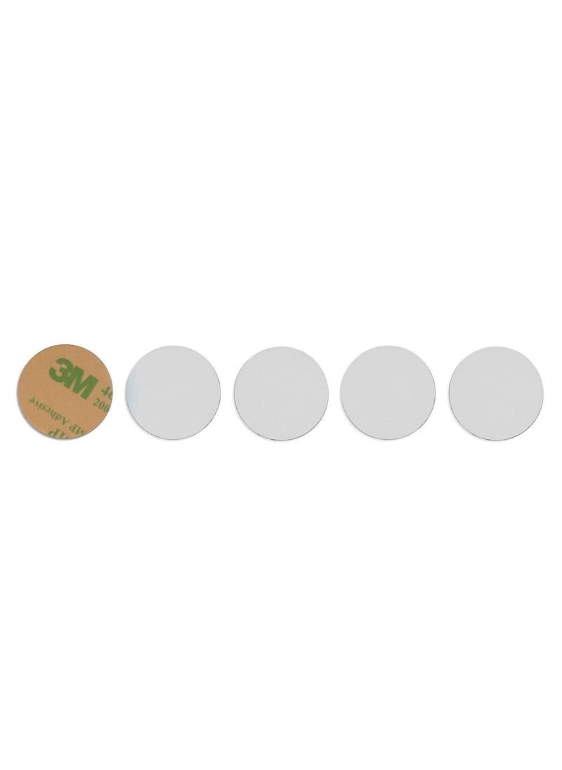 Rubik - 125Khz Rewritable RFID Coin T5577 / T5200 Blank Tag With Adhesive Sticker Plastic Proximity Key Cards for Access Control (10 Pcs) - Image 1