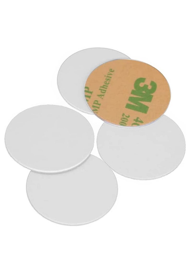 Rubik - 125Khz Rewritable RFID Coin T5577 / T5200 Blank Tag With Adhesive Sticker Plastic Proximity Key Cards for Access Control (10 Pcs) - Image 1