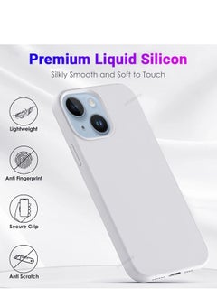 glassology iPhone 14 Plus Case with Magsafe with Scratch Resistant Thin and Slim Classic Shockproof Protection (White)  - Image 5