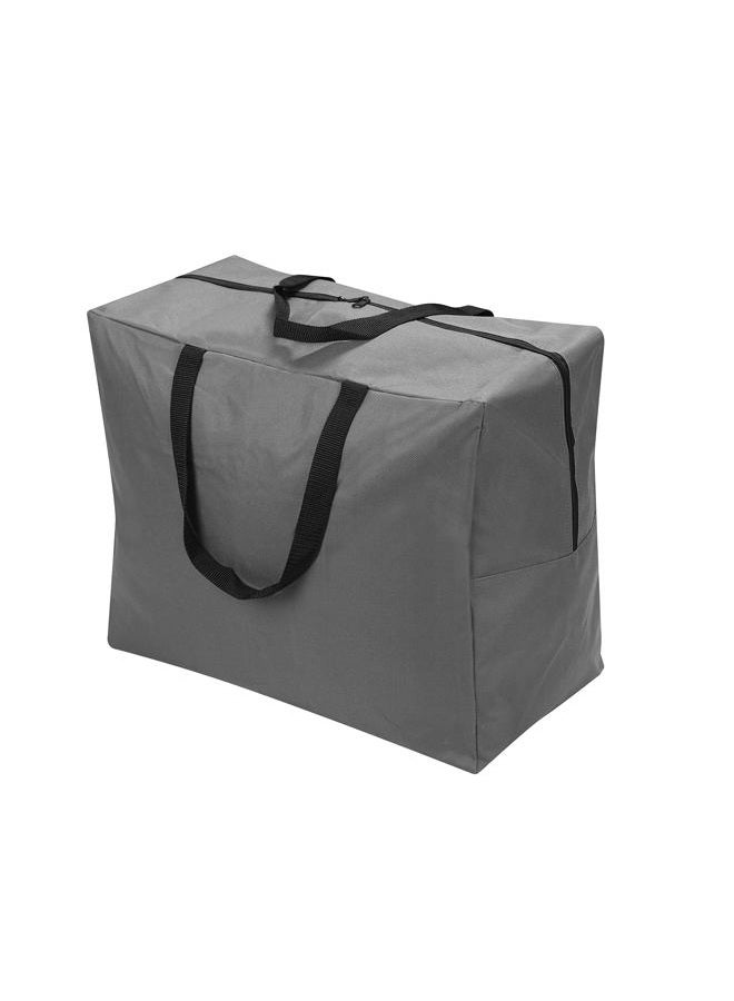 ProPik Holiday Ornaments Accessories Storage Bag Tear-proof Polyester Material 15” X 9.8” X 18.1” With Handles And Full Length Zipper (Gray) - Image 1
