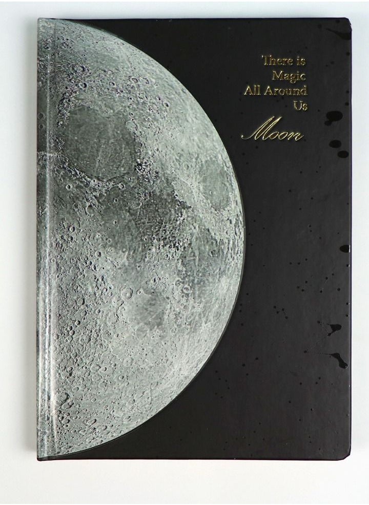 Borg El Arab A5 Universe Notebook 80 Sheets (Moon)  - Image 1