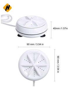HuHa Mini Rotating Ultrasonics Turbines Washing Machine  - Image 2