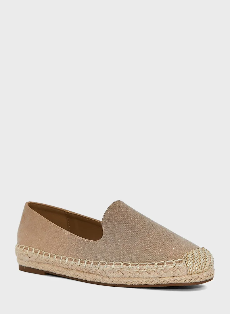 ايلا Shimmery Flat Espadrille