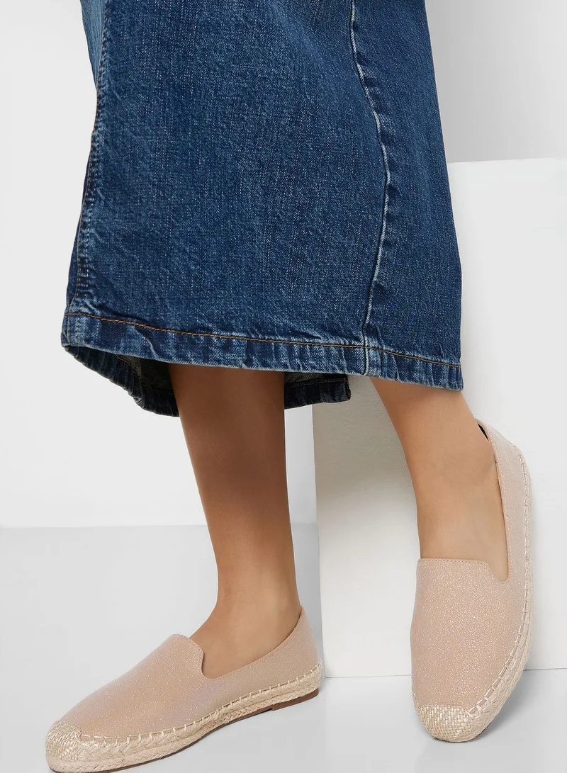 ايلا Shimmery Flat Espadrille