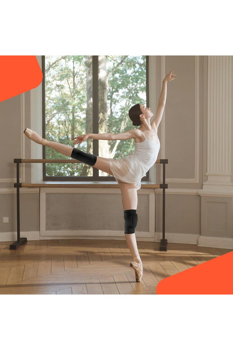 انسجام وسادات الركبة ودعامة الركبة للنساء والرجال والأطفال وسادات الركبة الناعمة والقابلة للتنفس للكرة الطائرة والرقص وكرة القدم واليوغا وكرة السلة والتزلج - وسادات الركبة الواقية للبالغين والأطفال - Image 5