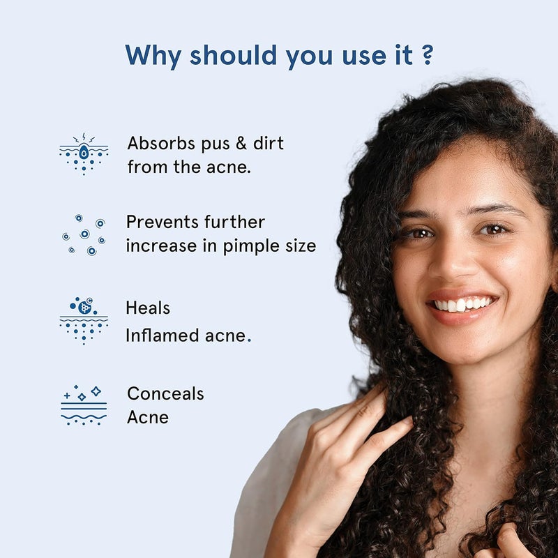 Bodywise لصقات حب الشباب للنساء من بي بودي وايز 48 نقطة 3 أحجام عبوة من 2 - Image 5