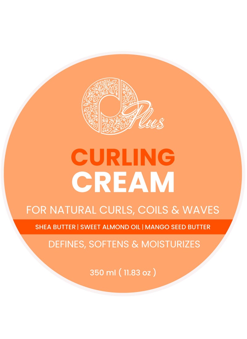 Oplus Curly and Wavy Hair Cream 350 ML  - Image 2