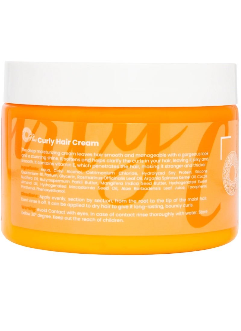 Oplus Curly and Wavy Hair Cream 350 ML  - Image 3