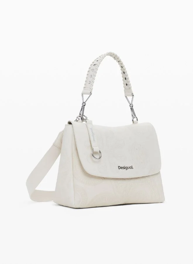 DESIGUAL Medium Faux Leather Convertible Bag