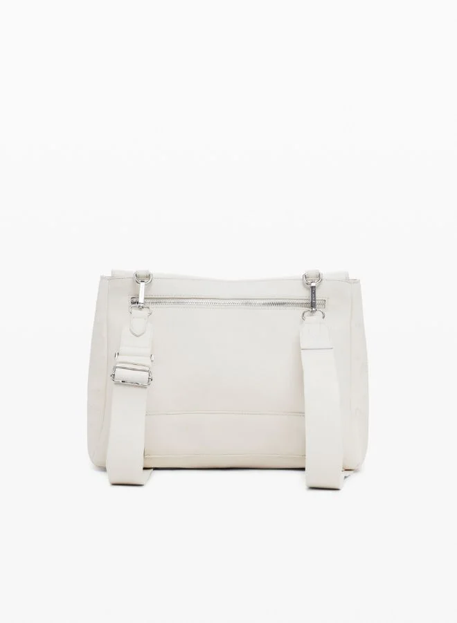 DESIGUAL Medium Faux Leather Convertible Bag
