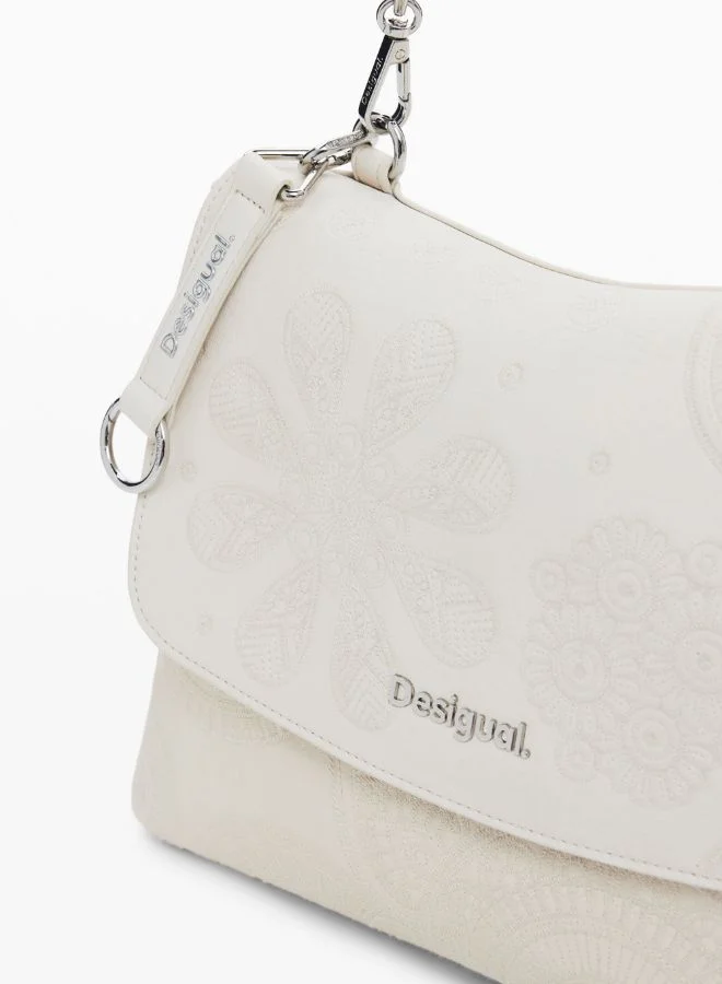 DESIGUAL Medium Faux Leather Convertible Bag
