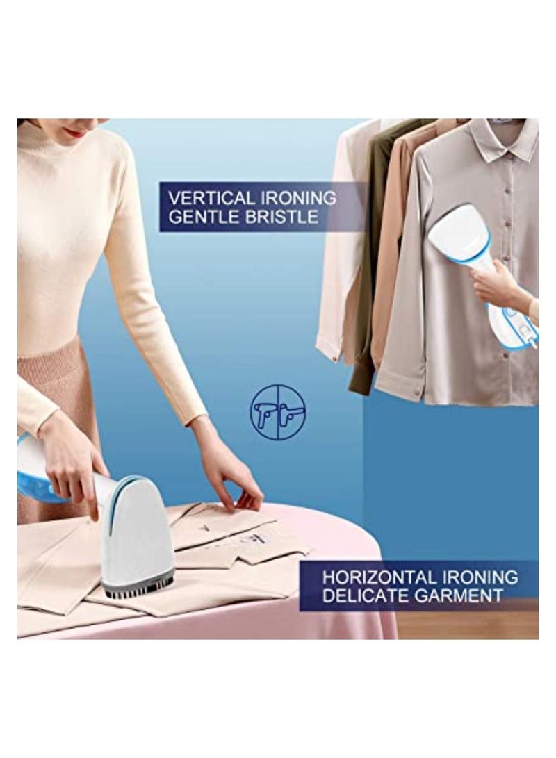 Dream Zone مكواة بخار محمولة صغيرة 1.1 كجم 1500 وات CU-141 أبيض/أزرق - Image 3