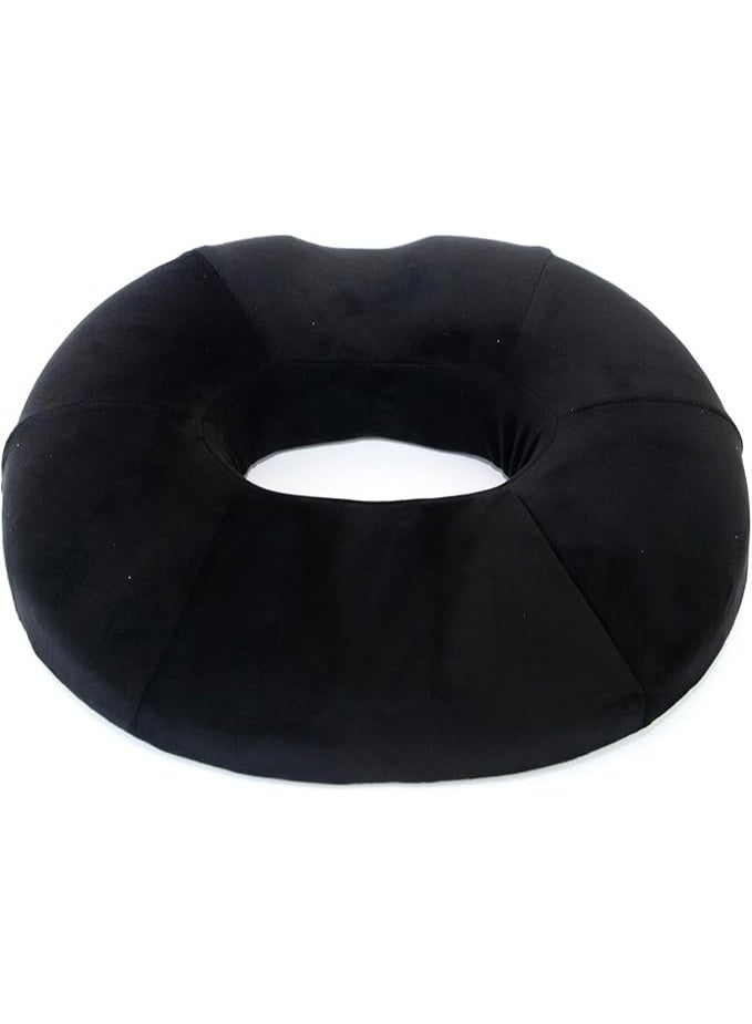 مخدة دونات ميموري فوم لدعم آلام العصعص والظهر والبواسير وما بعد الولادة – مريحة للاستخدام اليومي وكراسي المكتب - Image 1