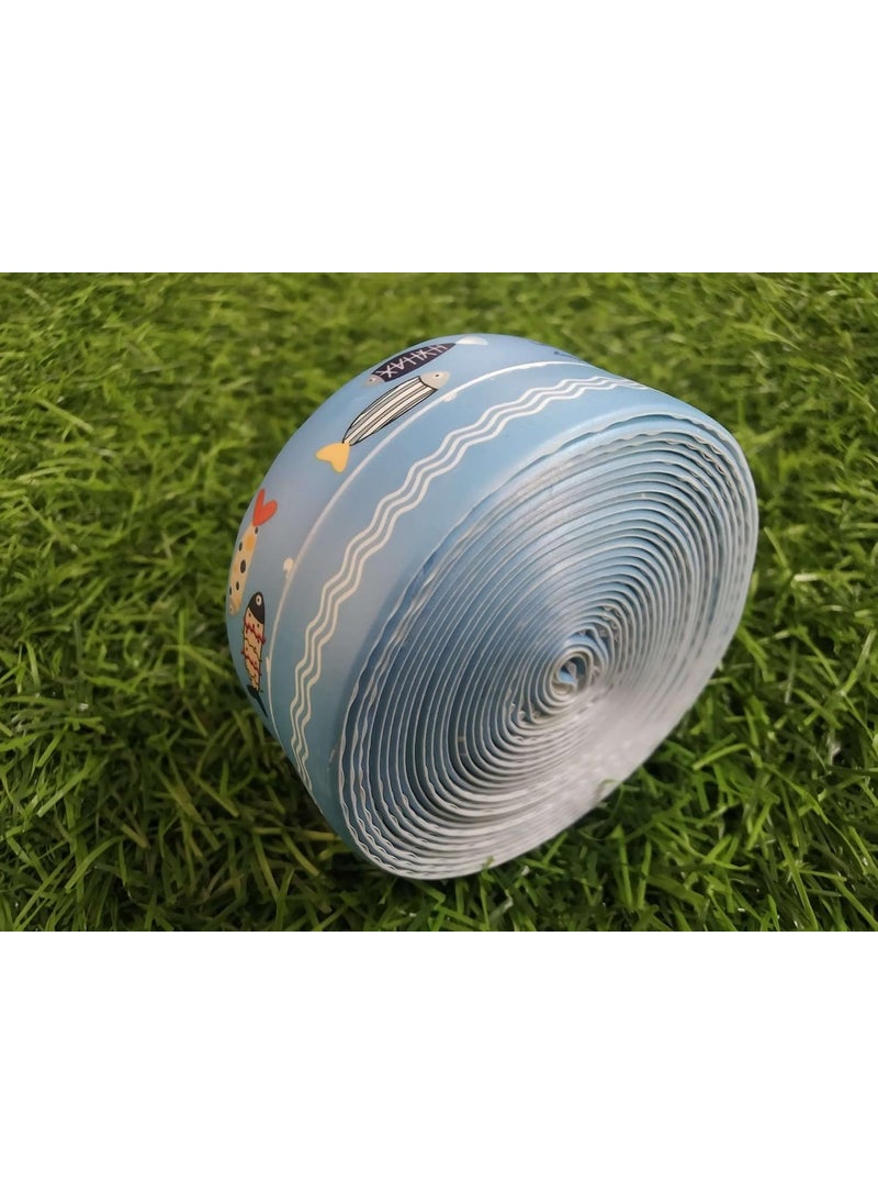 Breewell Breewell Sink Oil Proof Caulk Tape Strip PVC Self Adhesive Caulking Sealing Tape for Kitchen Sink Platform Toilet Bathroom Shower and Bathtub 32 Meter Multi Color Set of 1  - Image 3