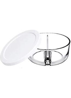 Polar Glass Storage Container with Partitions, Set of 3
