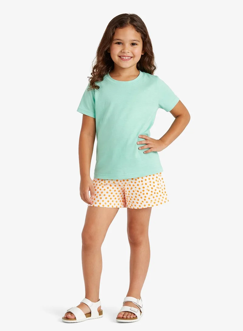 بنياتا بيجامة بأكمام قصيرة