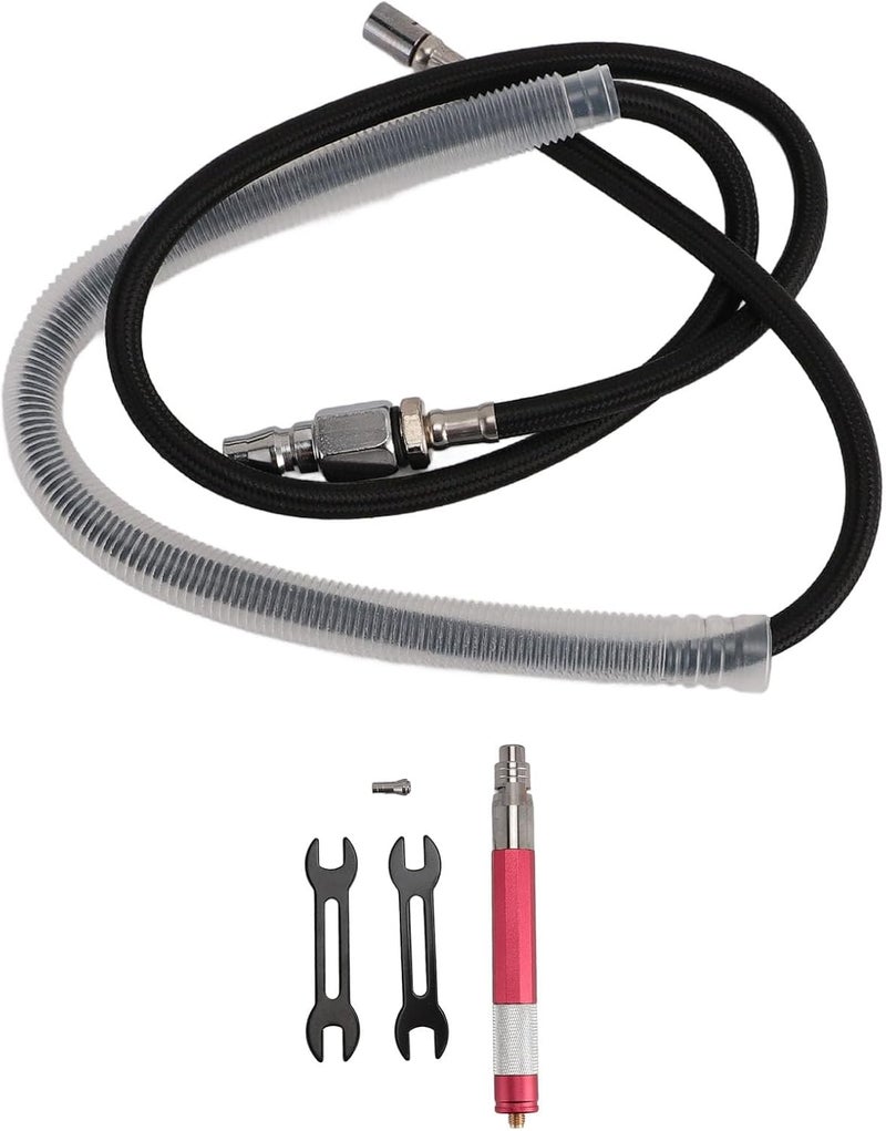 Air Pencil Die Grinder, Pneu Grinder Set, 58000RPM Speed Engrawith M3 Collet, NPT 1/4in Air Hose for Metal, Glass, S, Ceramic, Pla, weight - Image 1