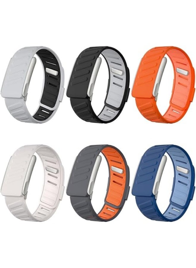 Silicone Sport Band Compatible with WHOOP 5.0, Peak, One & Life MG – Waterproof Soft Flexible Replacement Strap - Image 2