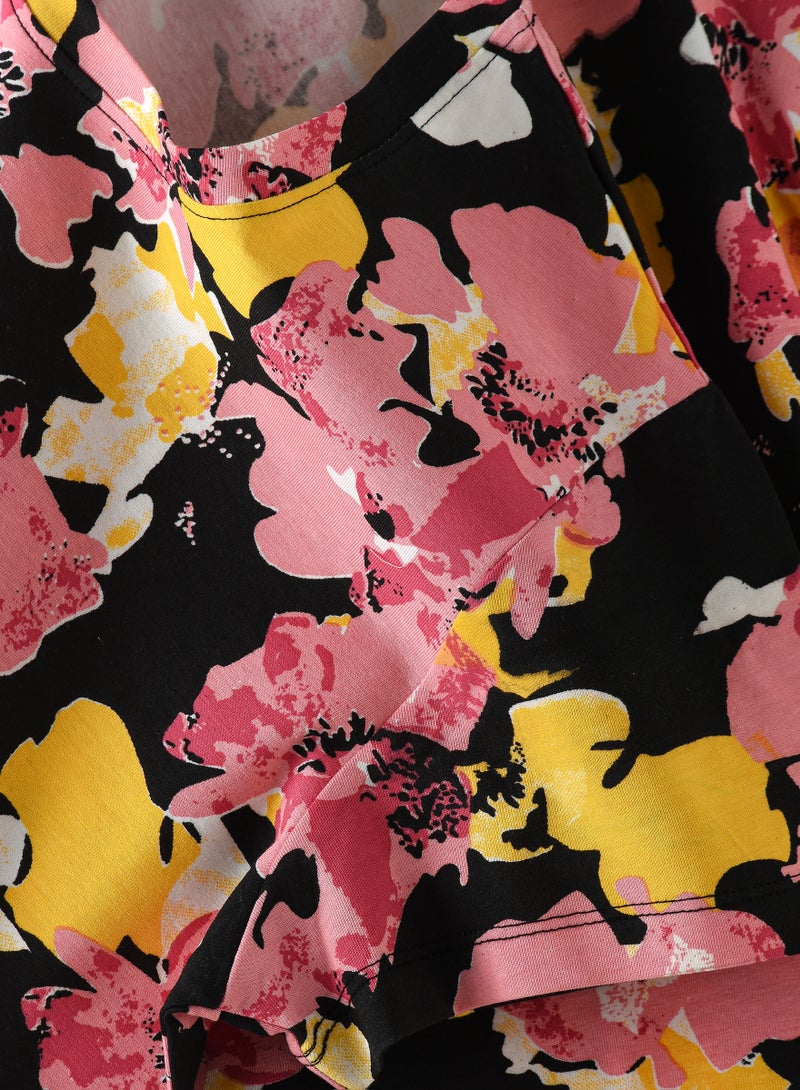 Lacy Dreams AOP KNIT TOP - Image 3