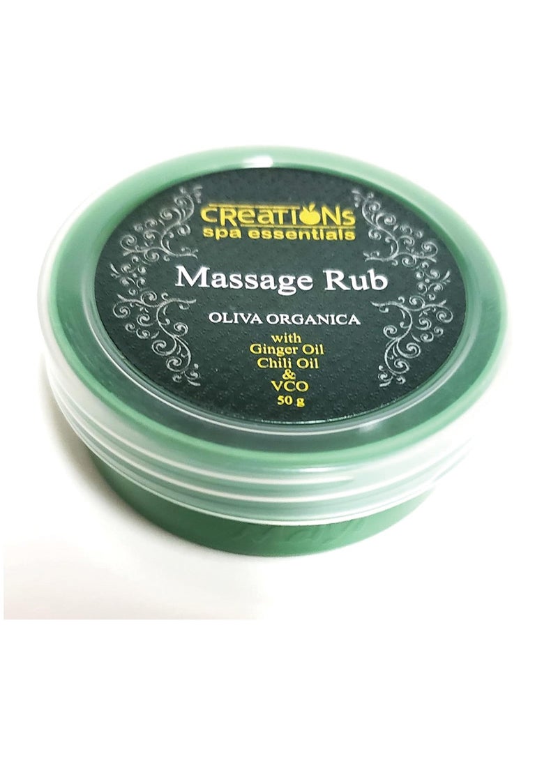 Massage Rub Oliva Organica,50g