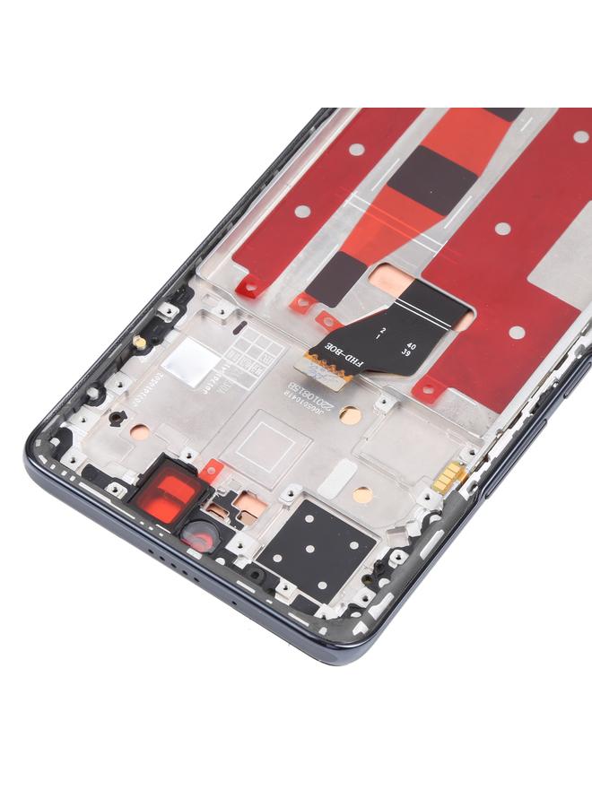 erorex Replacement Original OLED LCD Screen for Honor 60 Pro Digitizer Full Assembly with Frame Black - Image 4