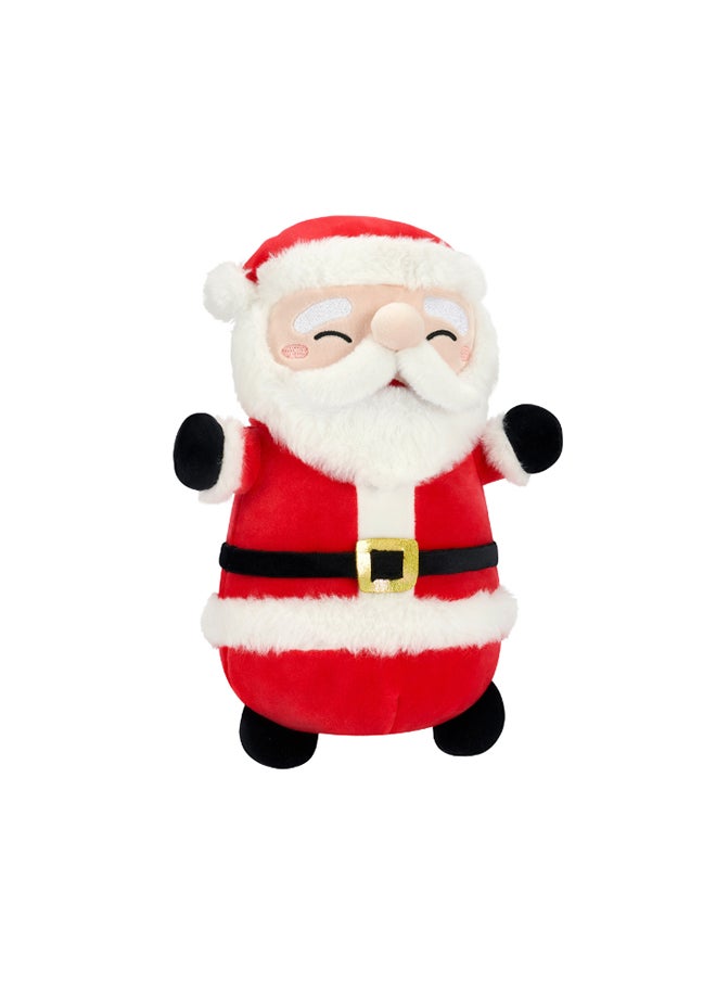 Squishmallows - 14 inch Santa HugMee , Officially Licensed Kellytoy Plush Toy, Colorful Soft Toy, Gift for Kids, Girls & Boys Washable Squishy Stuff Toy Multicolor All Age - Image 1