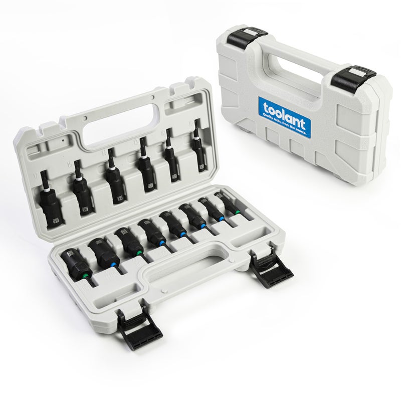 toolant Deeper Nut Driver Set, Impact Nut Driver for Drill Bit - Image 1