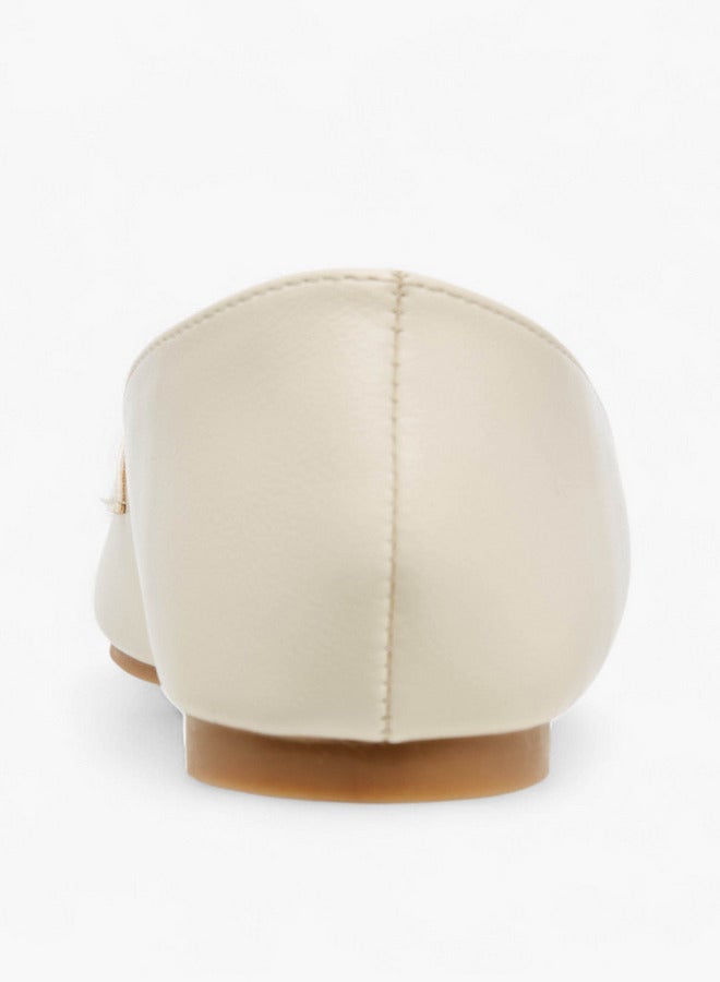 Flora Bella By Shoexpress Metal Accent Slip-On Loafers - Image 5