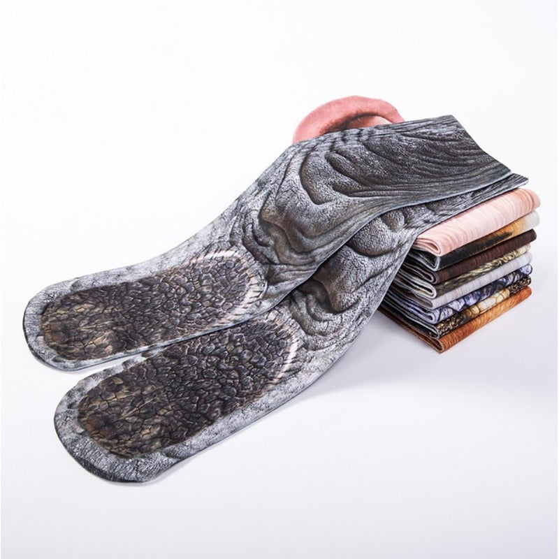 NDLBS Funny Christmas Gifts Novelty 3D Animal Paw Socks Stocking Stuffers for Adult Women Men Teens Gag White Elephant Gifts - Image 2