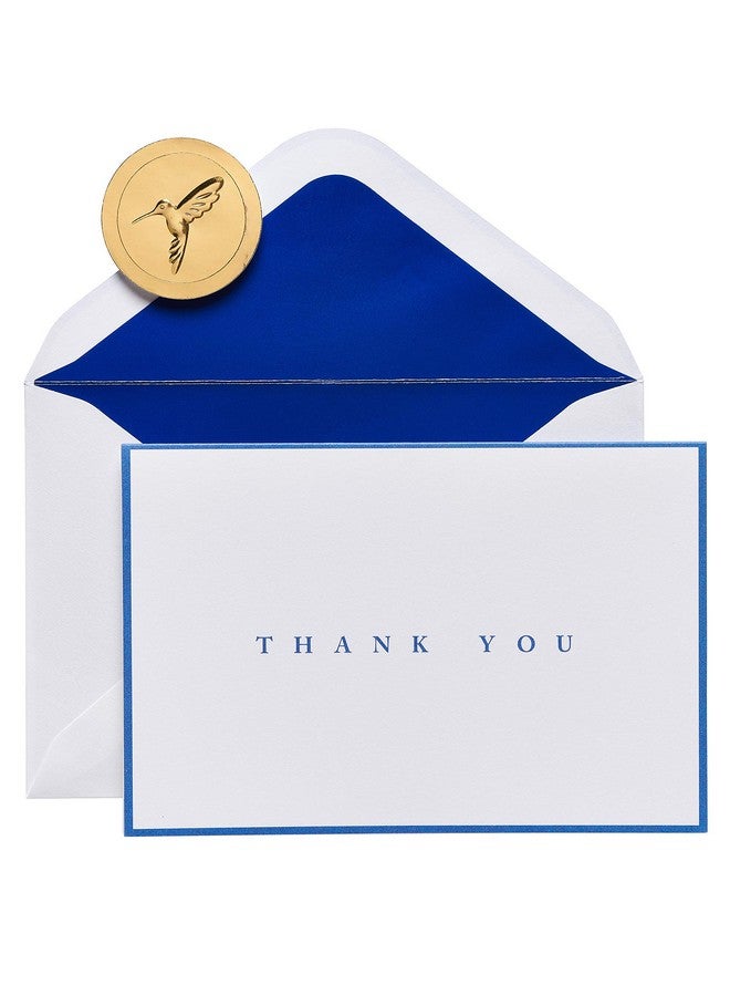 Papyrus Thank You Cards With Envelopes Navy (16Count) - Image 1