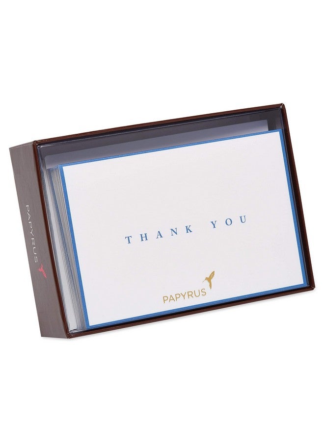 Papyrus Thank You Cards With Envelopes Navy (16Count) - Image 4