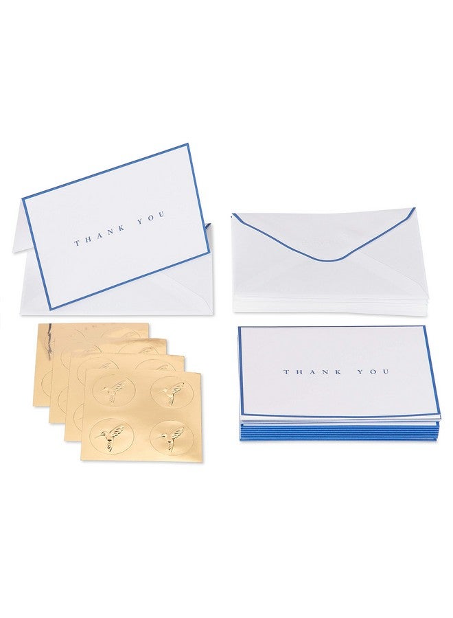 Papyrus Thank You Cards With Envelopes Navy (16Count) - Image 2