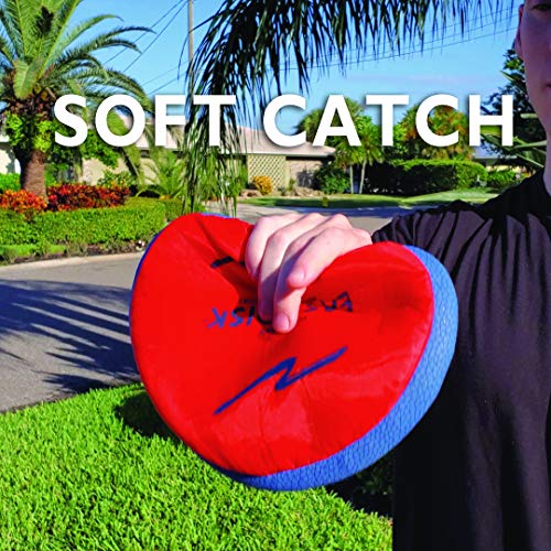 Funsparks Easy Disk Red Small Soft Catch Flying Disc Indoors or Outdoors for Kids Beginners or Advanced Ultimate Flying Disc Players Kids and Adults Improves Hand Eye Coordination and Focus - Image 5
