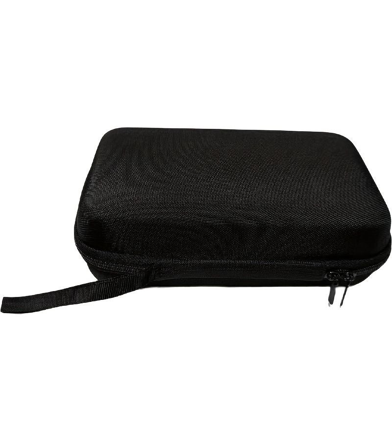 Grey EVA Cable Storage Bag With Multiple Compartments For USB Charging Cables Power Banks And Accessories Portable Travel And Office Organizer With Secure Zipper Closure - Image 3