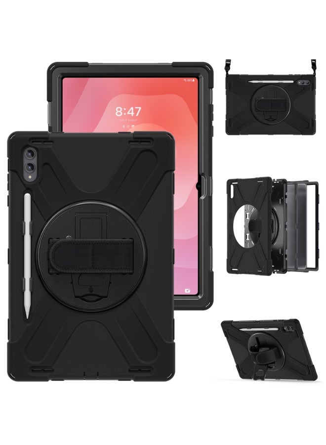 general Case for Samsung Galaxy Tab S11 Ultra 2025, Shockproof Case with 360 Degree Rotatable Kickstand and Hand/Pen Holder Strap for Galaxy Tab S11 Ultra Cover - Image 1