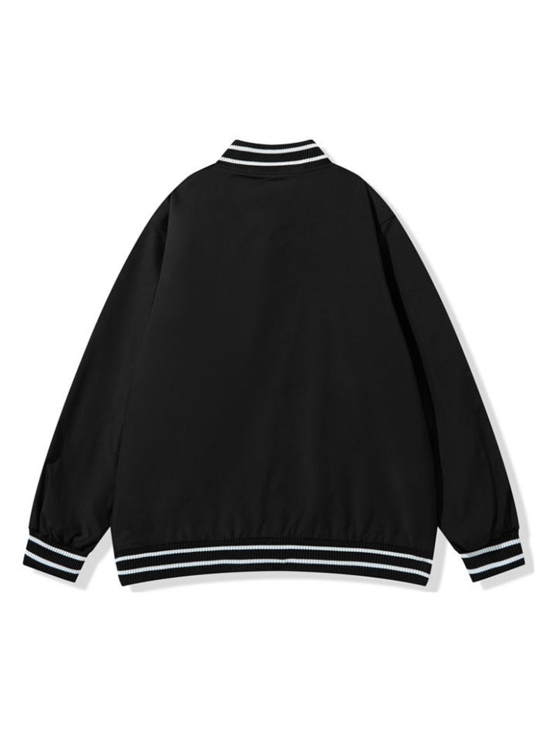 أوف-وايت OFF-WHITE baseball uniform jacket for men and women - Image 4