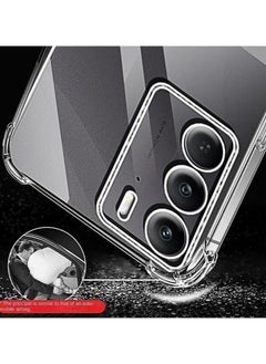 Generic Silicone Case for Realme C75 Clear TPU Four Corners Protection Cover Transparent Soft funda  - Image 3