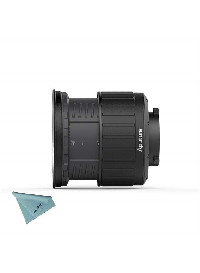 Aputure Fresnel 2X, Bowen-S Mount Light A Multi-Functional Light Shaping Tool Shape Your Light Use for Aputure Amaran 300C, Amaran 150C,LS C300 Ⅱ Amaran 200xS Spot Lens