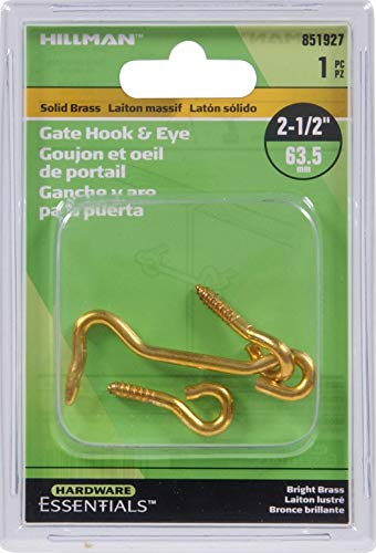 Hardware Essentials 851927 Hook and Eye Latch Zinc 2-1/2" - Image 2