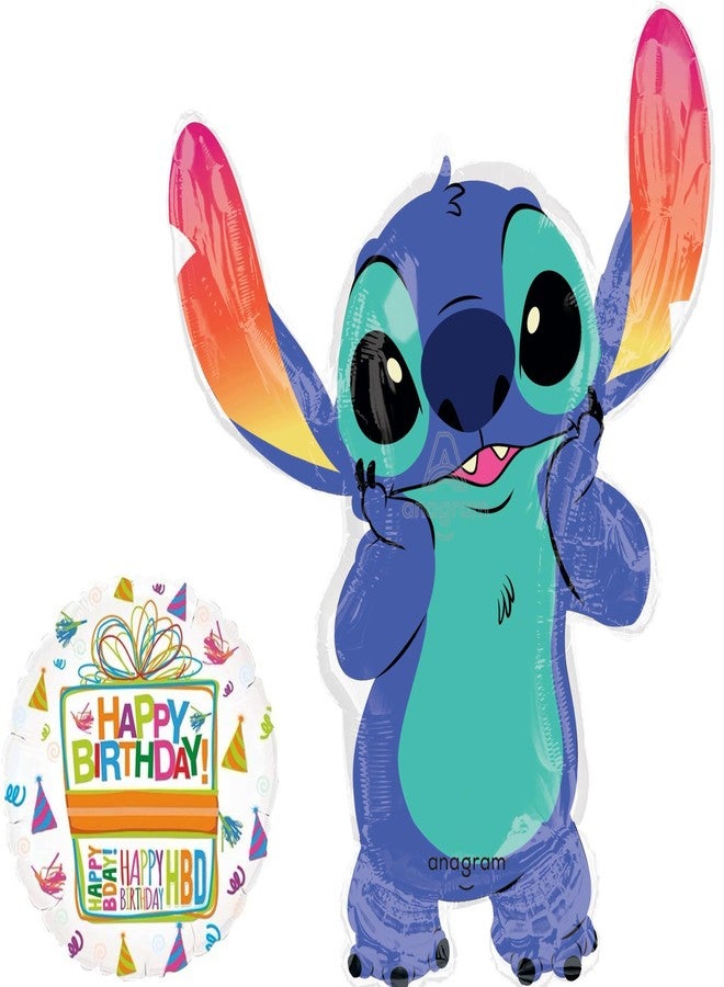 أناجرام بالون فويل على شكل غرزة من أناغرام، مقاس 33 بوصة - Image 1