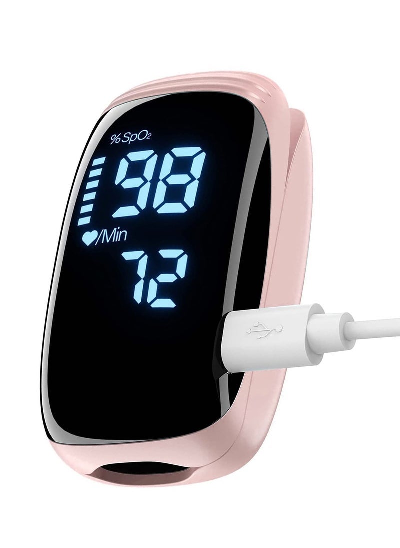 Generic Portable Finger Clip Oximeter For Medical Blood Oxygen Saturation Detection, Household Pulse And Heart Rate Monitoring  - Image 1