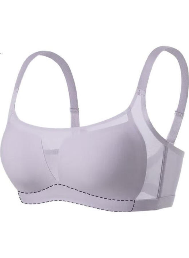 AIMER [Dong Jie Same Style] Oxygen Patched Innerwear Women'S Spring And Summer Thin Cup Wireless Breathable Bra 75B - Image 1